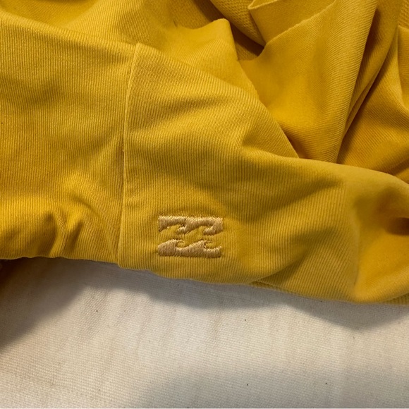 Billabong Ruffle Mustard Bikini Top - Picture 2 of 2